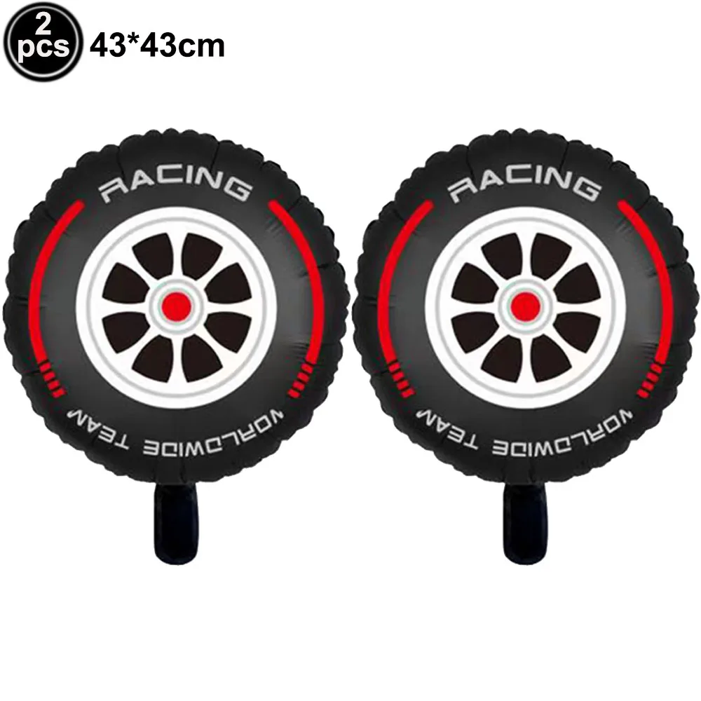 Racing Party Traffic Light Balloons - Aluminum Film Decorations