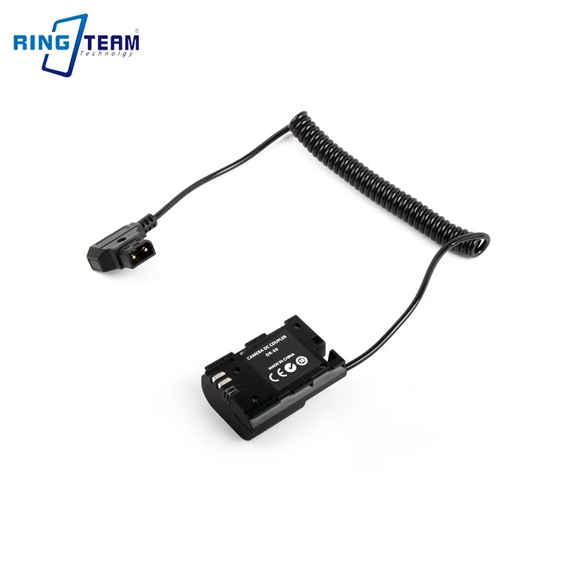 Dtap D-tap Coiled Cable LP-E6 DRE6 Full Decoded DC Coupler DR-E6