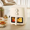 Bear 220V Air Fryer Household 5L Visual No-Turn Compact All-in-One Multifunction Electric Fryer French Fries Machine 1