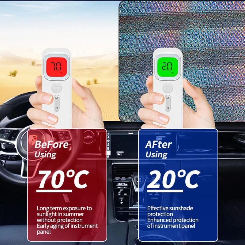 Car Sunshade Windshield Sunshade Windshield Sun Shade Car Sunroof Sunshade For Wey Gwm Tank 300 Parts Accessories Roof Sunscreen Heat Insulation Windscreen