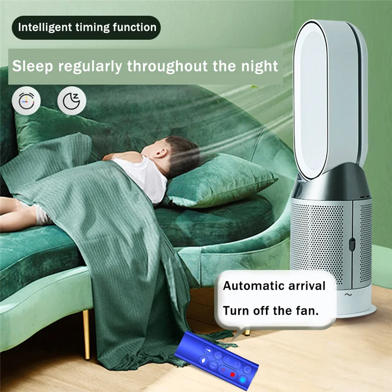 Newest Replacement Remote Control Suitable for Dyson AM09 HP00 HP01 Air Purifier Leafless Fan Remote Control Black