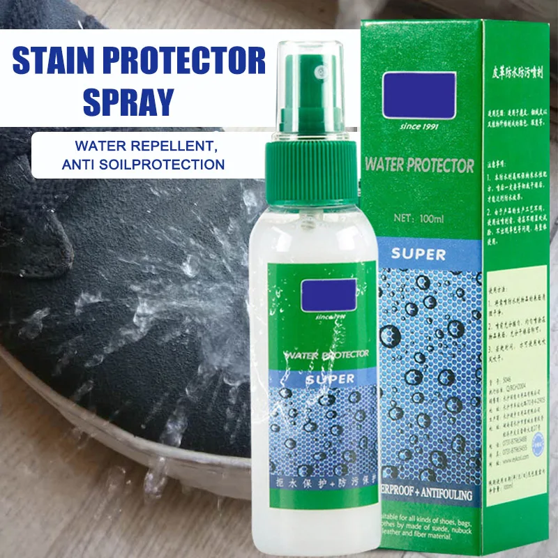 Multi Purposes Stain Protectors Spray 100ml Waterproof Antifouling