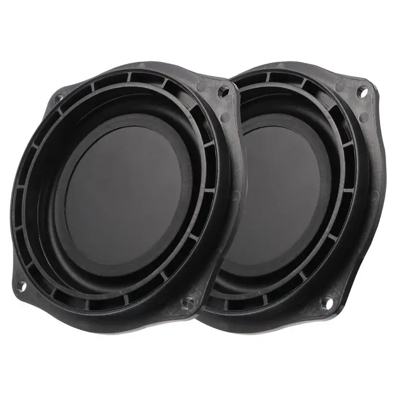 

2Pcs 4 inch Loudspeaker Vibrating Membrane Passive Woofer Vibrating Diaphragm Plate Vibrating Bass Enclosures Radiator Speakers