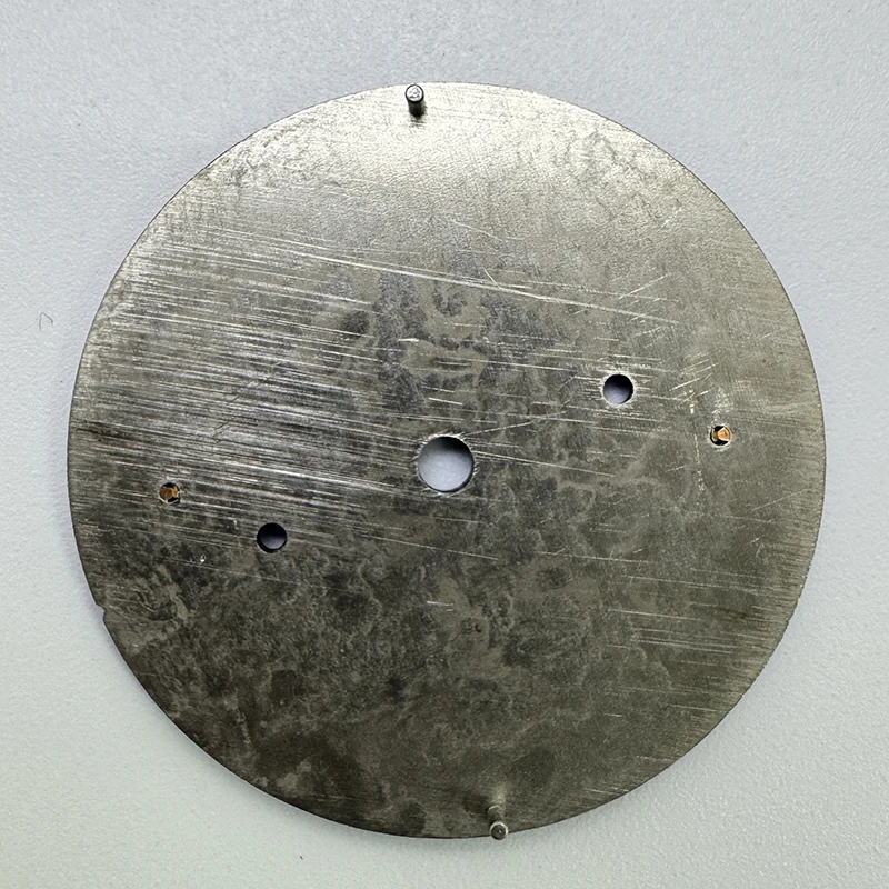 30,5 mm kein Logo Vk64 Zifferblatt 2 Augen Gitter Dual Scale grün leuchtendes Zifferblatt neues Tagebuch Zifferblatt für VK64 Uhrwerk modifizierte Reparatur – Detail 2