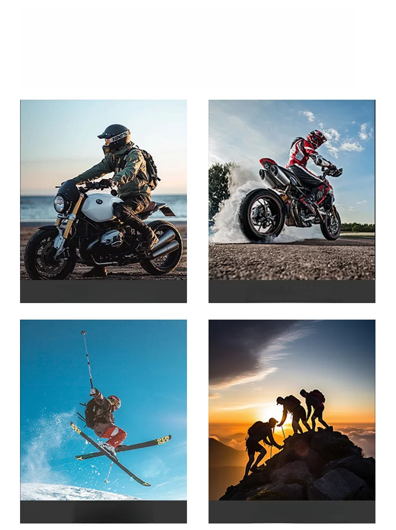Protezioni per ginocchia e gomiti in acciaio inossidabile per tutte le stagioni, abbigliamento per motociclisti, protezioni per le gambe da corsa, sport all'aria aperta_voghion.com