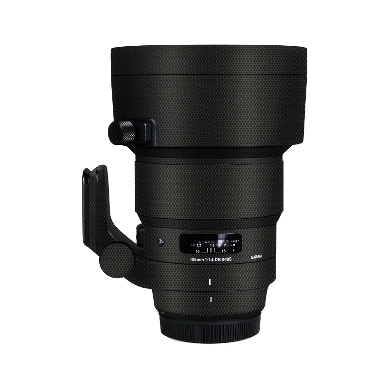Sigma 105 F1.4 EF Mount Lens Decal Skins 105 F1.4 Lens Wrap Cover for Sigma 105mm F1.4 DG HSM
