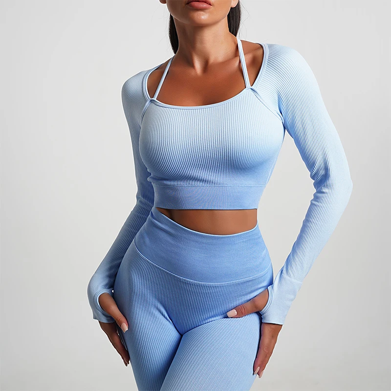 GBlueLong Sleeve Top