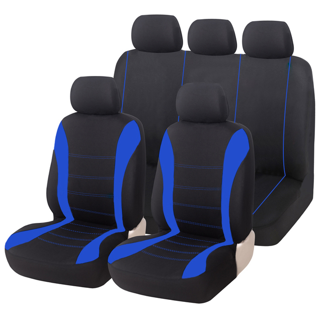 Seat Covers Interior Accessories Airbag Compatible AUTOYOUTH Seat Cover For Lada Volkswagen Red Blue Gray Seat Protector