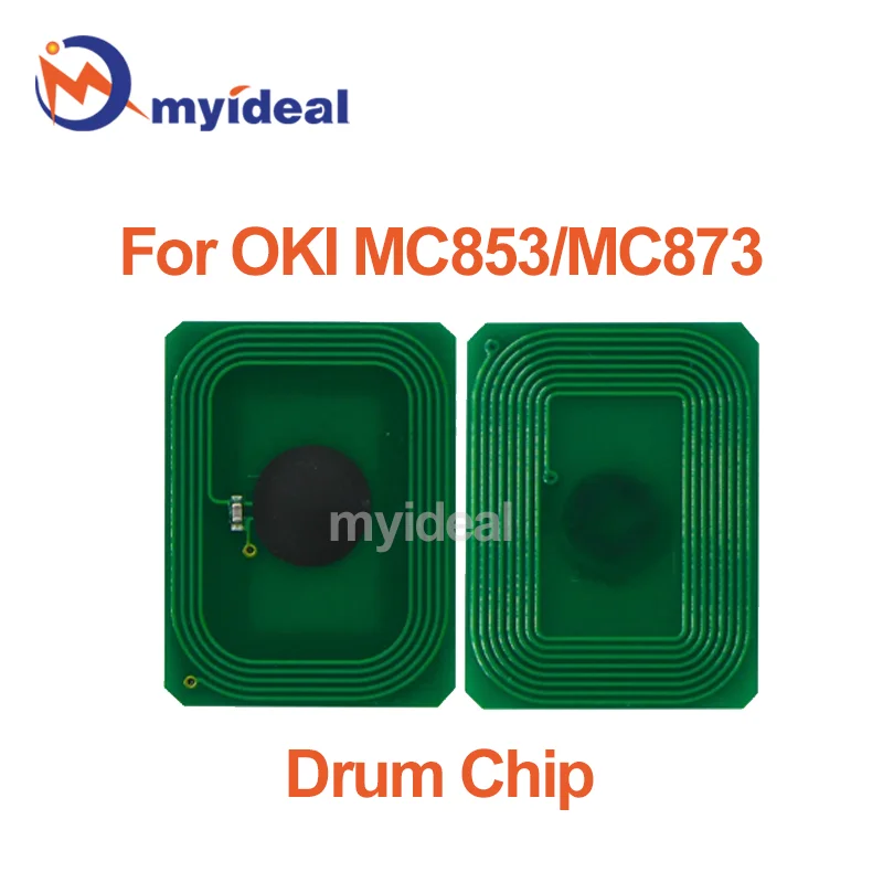 

Drum Chip for OKI MC853 MC873 MC 853 873 44844472 44844471 44844470 44844469 Cartridge Printer Refill Imaging Unit Reset Chips