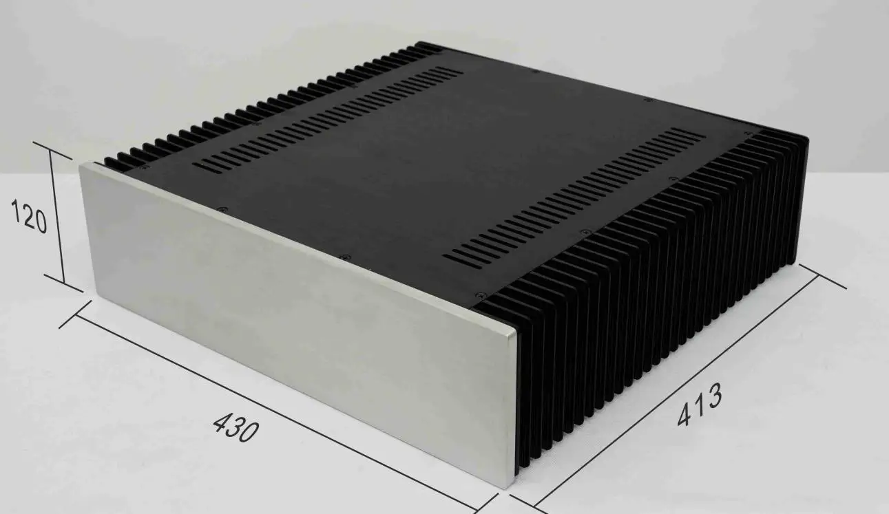 Bz4312l Full Aluminum Enclosure Both Sides Heatsink /power Amplifier