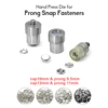 KALASO 1Set Resin Pearl Snap Fasteners Dies Ring Press Studs Snap Buttons Poppers Mould Tool For Hand Made DIY Craft Supplies 1