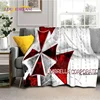 3D Lastest Horro Games R-Resident Evil Soft Flannel Blankets,Throw Blanket Comfortable for Picnic Beds Sofa Home Bedroom Kids 2