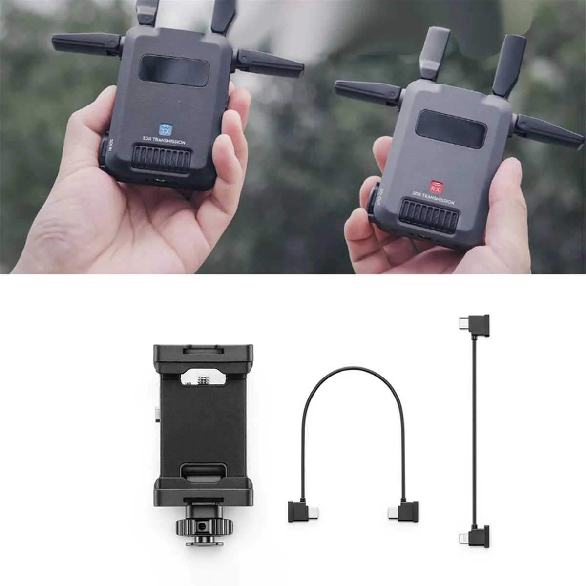 EEB-fFor DJI SDR 매핑 수신기용 DJI SDR 매핑 폰 홀더 키트 DJI