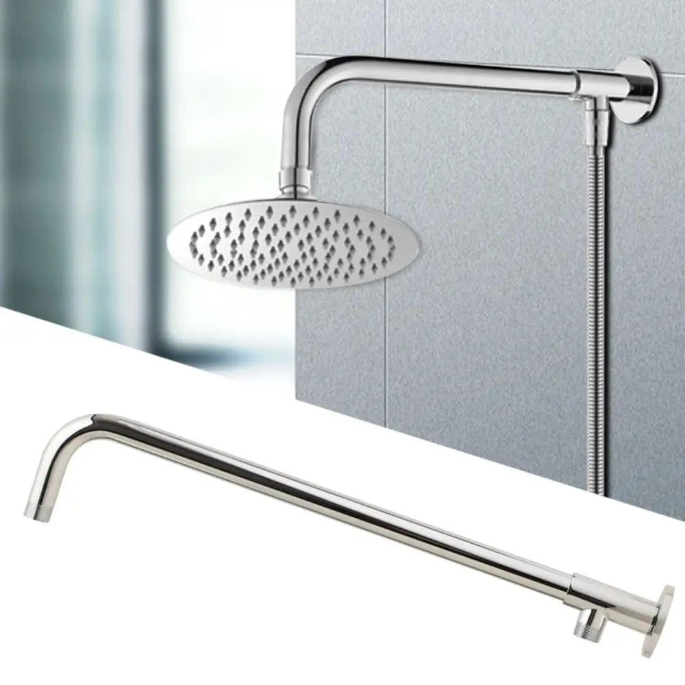 

Насадка для душа со стальным основанием, аксессуары для ванной комнаты, удлинитель для трубы, кронштейн для душа, настенный разбрызгиватель