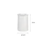 Wall Mounted Magnetic Toothbrush Holder Tooth Cup Set Drip Dry Bathroom Organizer Space Saving Hanging Rack For Brushes Oral Car 5