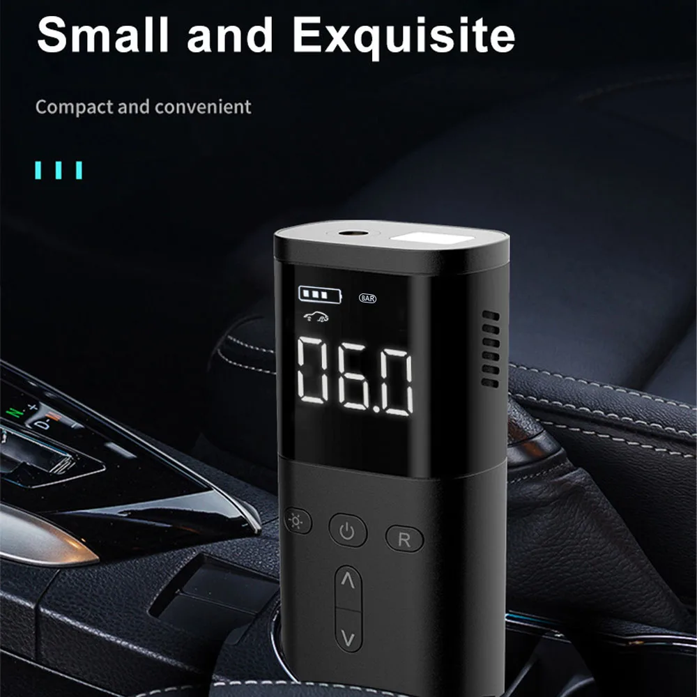 Car air pump Small portable multi-purpose car bicycle road bicycle