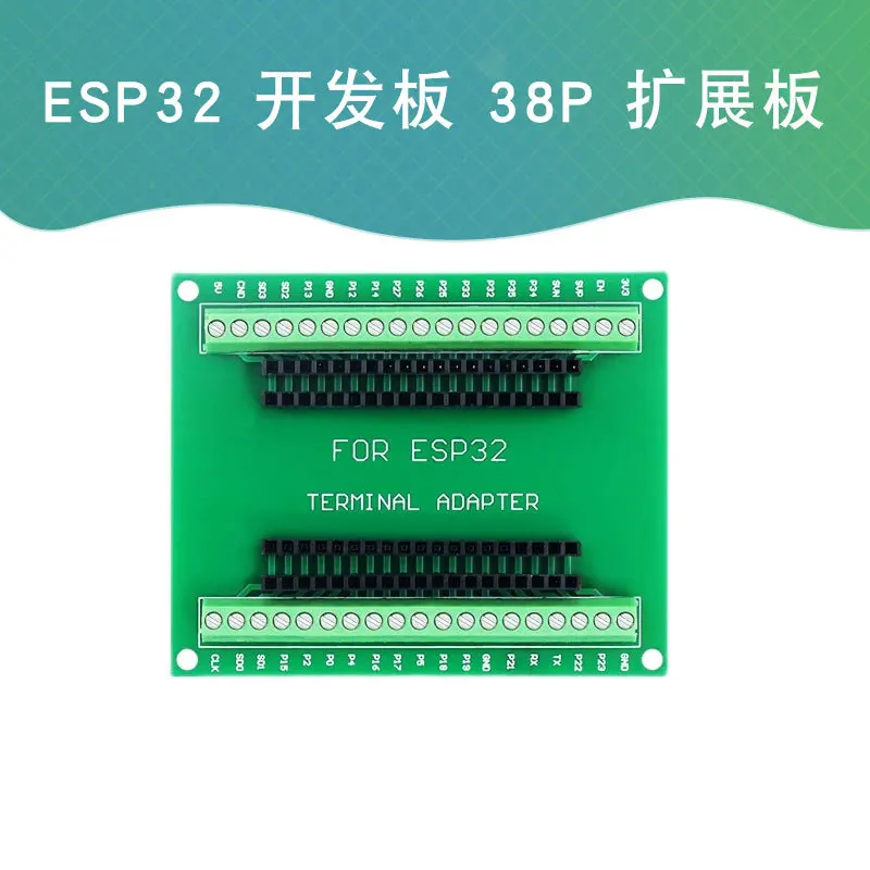 

Плата расширения Esp32, макетная плата 38pin, беспроводная двухъядерная ЦП 2 в 1 с Wi-Fi и Bluetooth, низкое энергопотребление