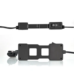 Enhanced Line Splitter for Accurate and Convenient Current Measurement (Black)