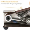 Mini Electric Belt Sander Polishing Machine Multifunctional Grinder Belt Sander 7 Gears Adjustable Cutter Edges Sharpener 5