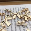 10pcs Golden Bow Shaped Metal Buttons,Sewing Accessories for Clothing Buttons, Suitable for Knitting Sweaters, Dresses, Shirts 4