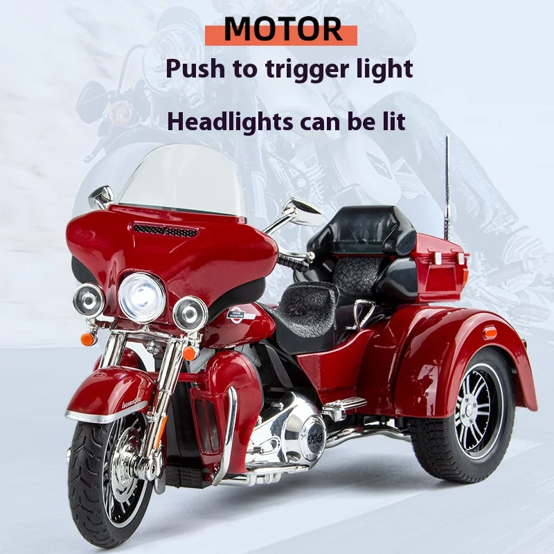 Maisto 金属製サイドカー ハーレー ダイキャスト 1⁄18 HARLEY DAVIDSON