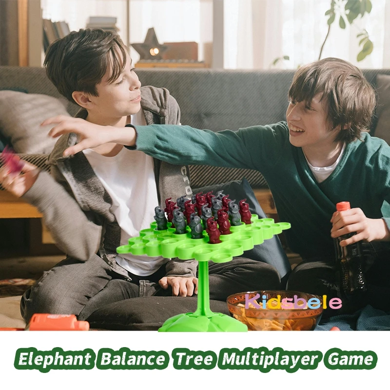Balanced Tree Board Game Puzzle Counting Toy Hand Eye Coordination Family Interactive Floor Games Xmas Gifts Party Toys For Kids 5