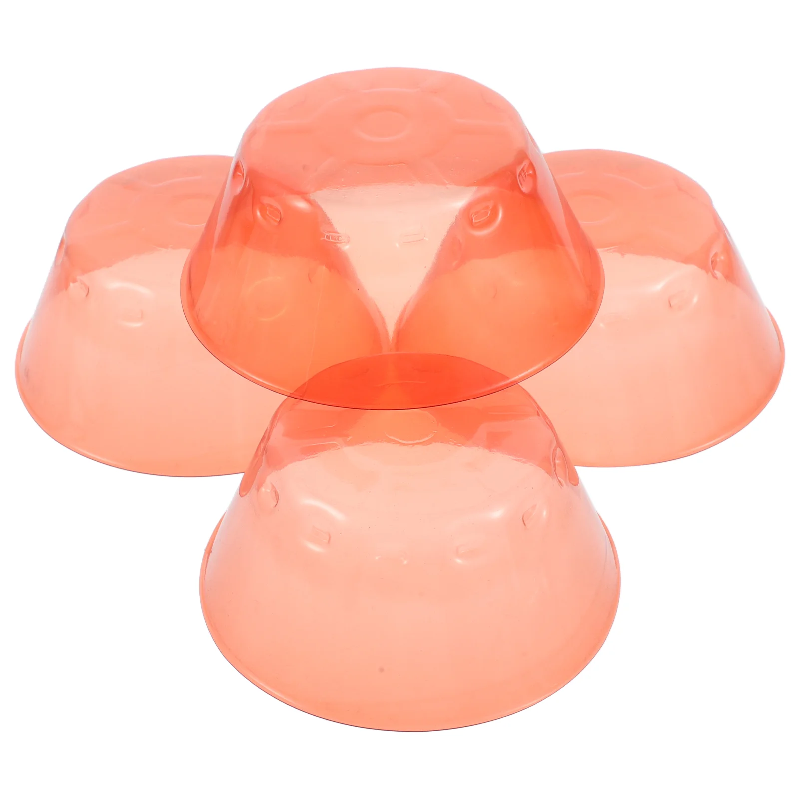 4 PCS Smoke Cover Home Bake Head Shield Alarm Plastic Protector Protection