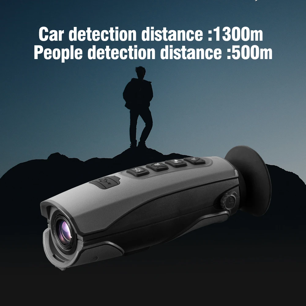 Handheld CEM T-27 Thermal Imaging Monocular for Adults 384x288 (50 Hz) High Powered Hunting Thermal Imager Infrared Monocular