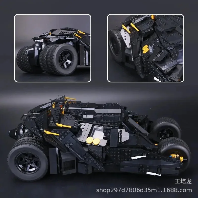 1969Pcs The Tumbler Batman Armored Chariot Model Building Block Brick Toys 