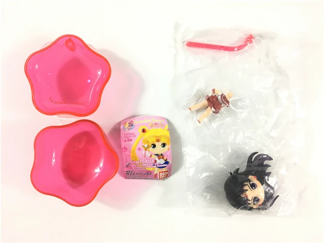 BANDAI Sailor Moon Shiny Gashapon Toys Tsukino Usagi Sailor Mars