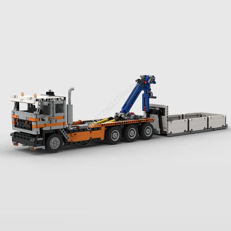 

1314PCS MOC High-Tech F2800 Hookloader Heavy Duty Tow Truck Model Building Blocks Bricks DIY Assembly Toys Boys Birthday Gifts