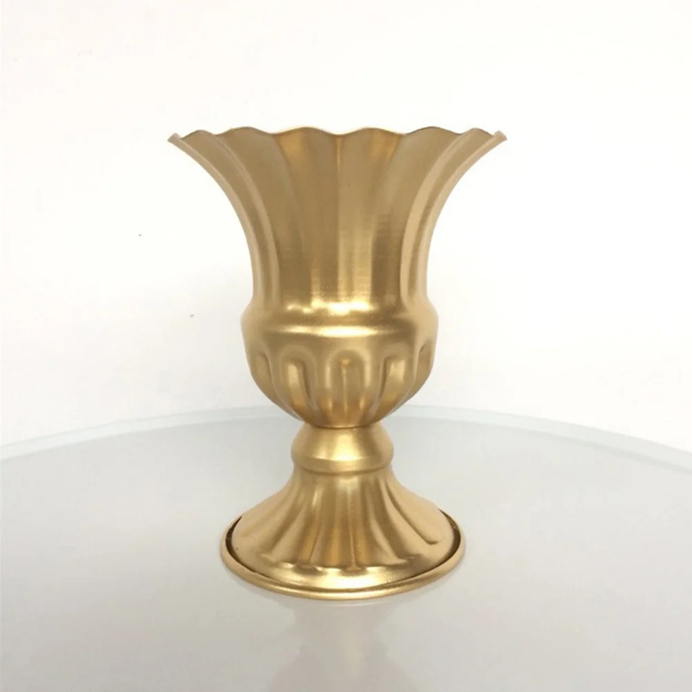 

Vintage Metal Flower Vase Rustic Flower Arrangement Container Flower Pot Flower Bucket Wedding Party Table Decoration