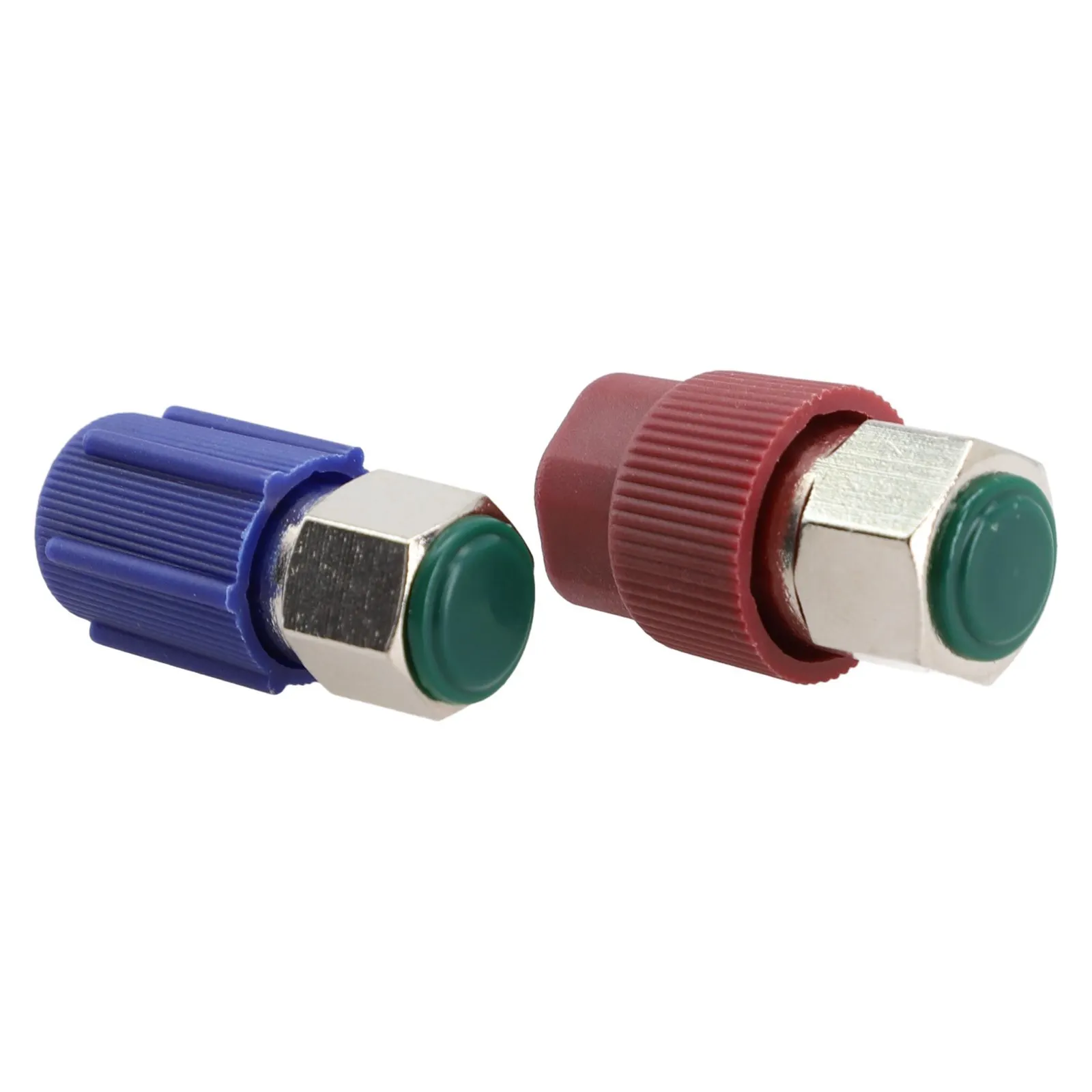 

New A/C Charging Port Adapter Metal And Plastic Replacement Retrofit Accessories Conversion Fitting Set High/Low Side