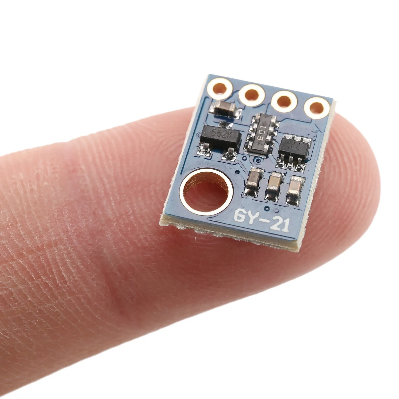효율적인 10PC Si7021 GY-21 SHT21 HTU21 디지털 습도 온도 센서 모듈은 저전력 CMOS IC 모듈용 SHT11을 대체합니다.