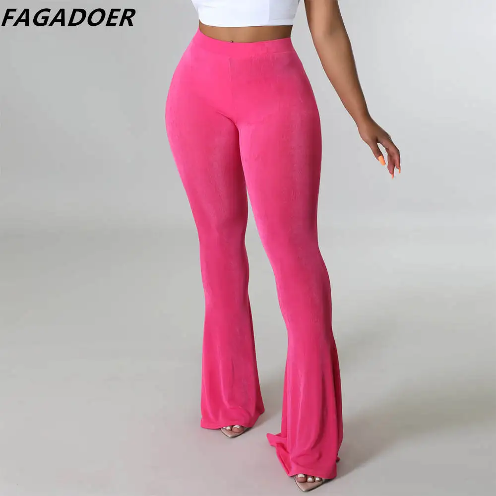 Рисунок 4 - Женские узкие брюки-клеш с высокой талией