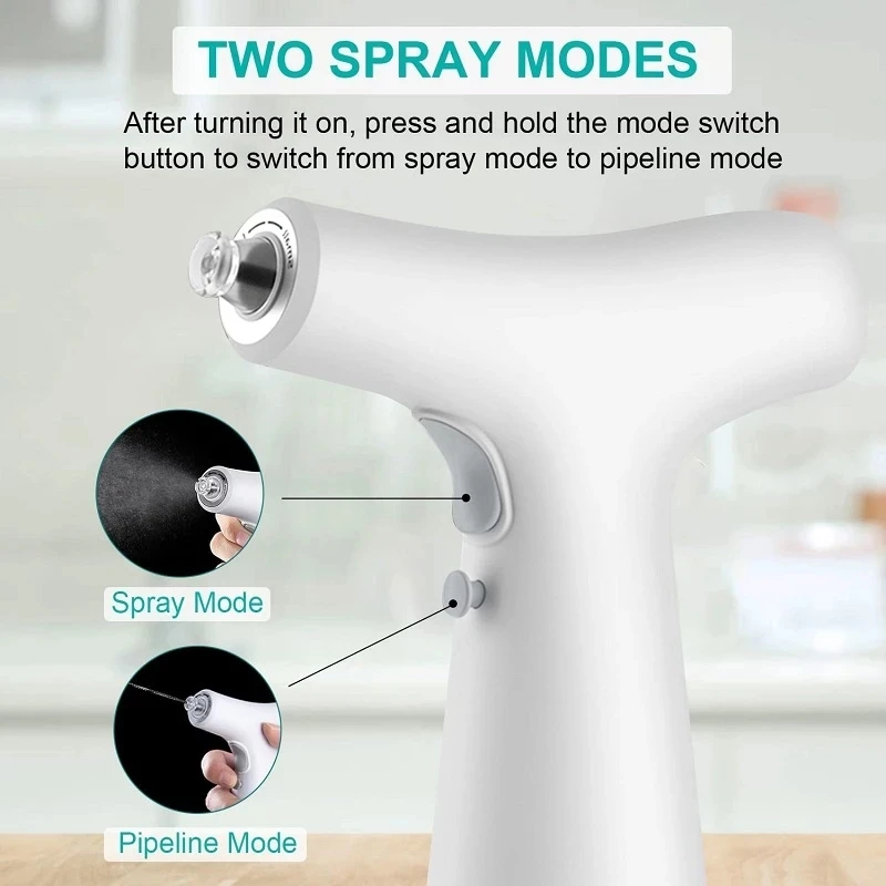 New Electric Oil Spray Bottle Dispenser USB Charging Two Spray Models Soy Sauce Jar Vinegar Storage for Kitchen Cookin