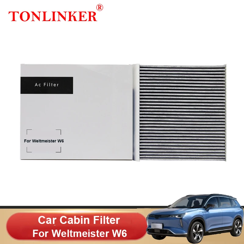 Tonlinker Filtro Abitacolo Per Auto Per Weltmeister W6 65Kwh 75Kwh Tz180Xs18 2021 2022 2023 Filtro A Carbone Attivo Pm2.5 Accessori Auto