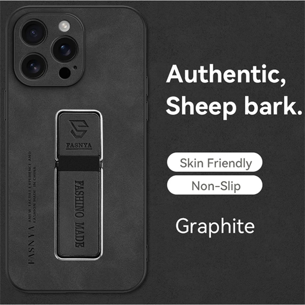 Supporto magnetico per auto in pelle Custodia per telefono per iPhone 16 15 14 Plus 13 12 11 Pro X XS Max XR Antiurto Bumper Cover posteriore_voghion.com