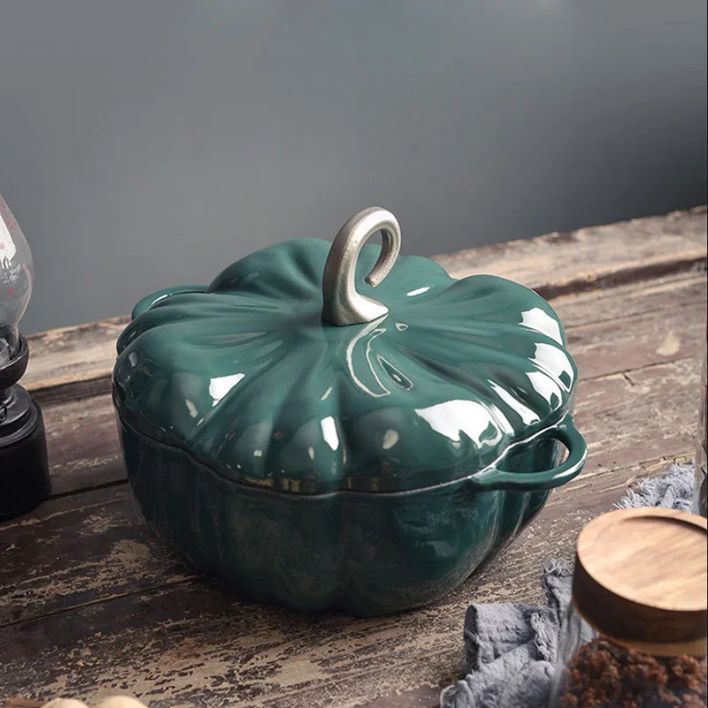 The Pioneer Woman 4-Quart Timeless Gourds Enameled Cast Iron Dutch