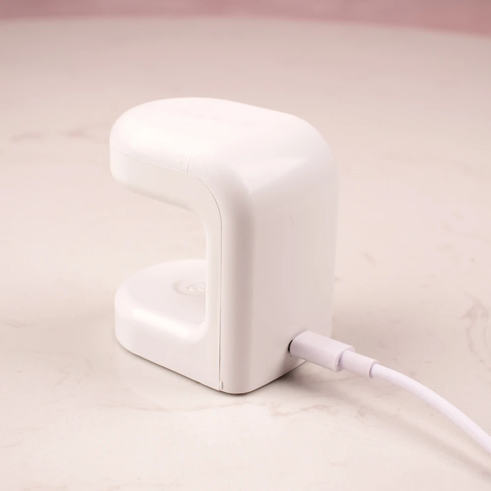 Rechargeable Flash Cure LED Lamp 9w Portable Mini UV 365nm 405nm Cordless Nail Red Light Lightweight with USB Cable Port