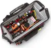 GP-43196N13 18" 600-Denier Red Water Resistant Contractor's Rolling Tool Tote Bag with Telescoping Handle 2