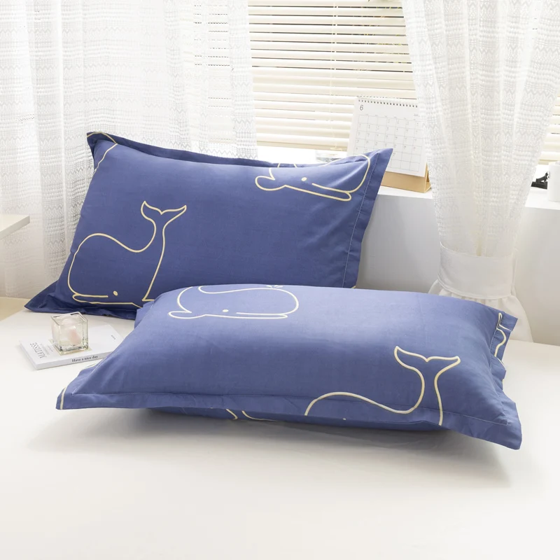 Washable Pillowcases 2 48cm X 74cm Single Pillowcase Set