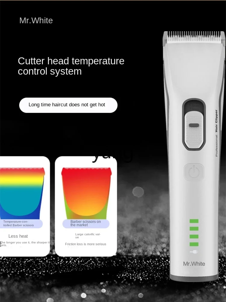 L'm'm Electric Clipper Oil Head for Hair Salon Shaving Hair Hair Clipper Device Haircut Scissors 2