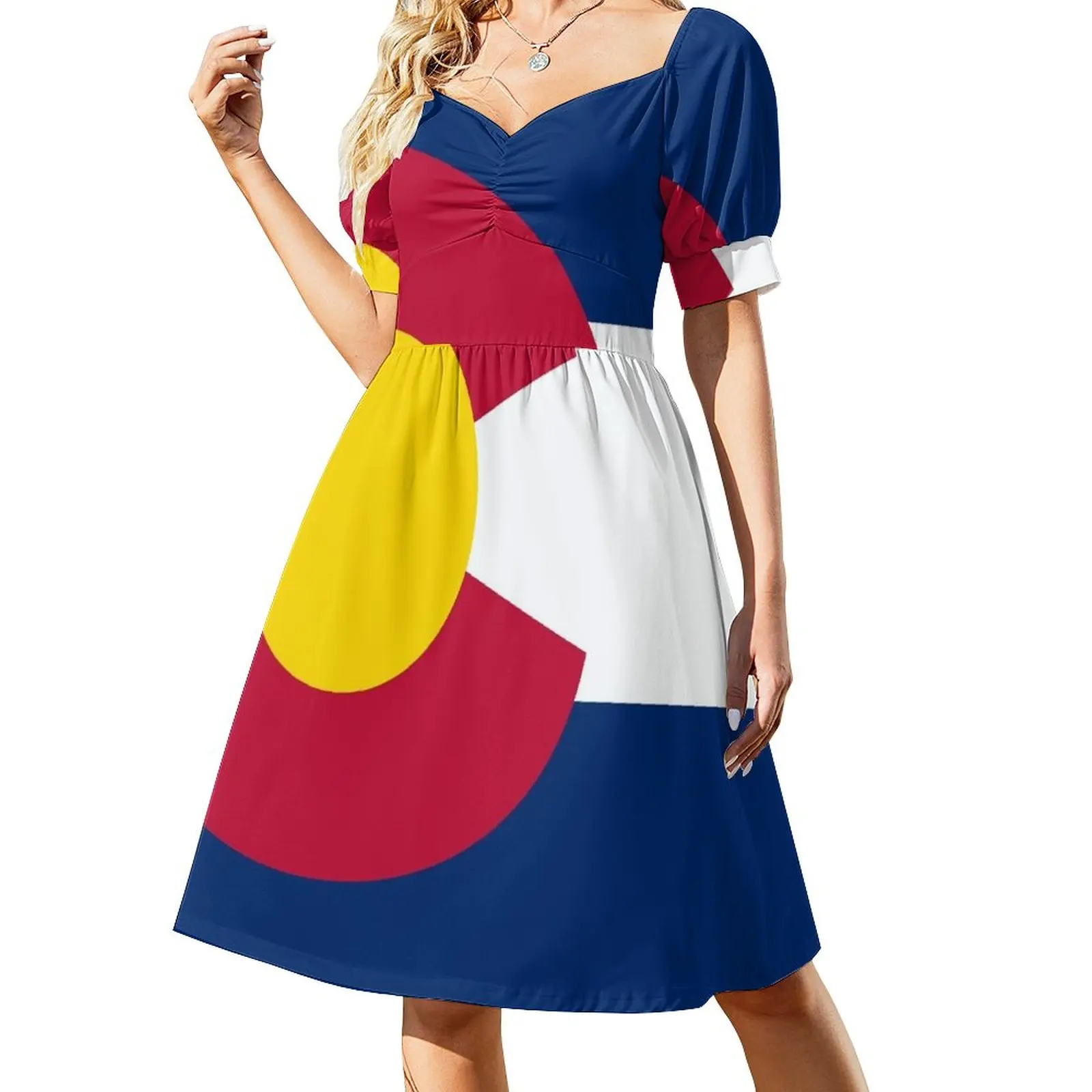 

Flag of Colorado Dress Dress woman prom dresses