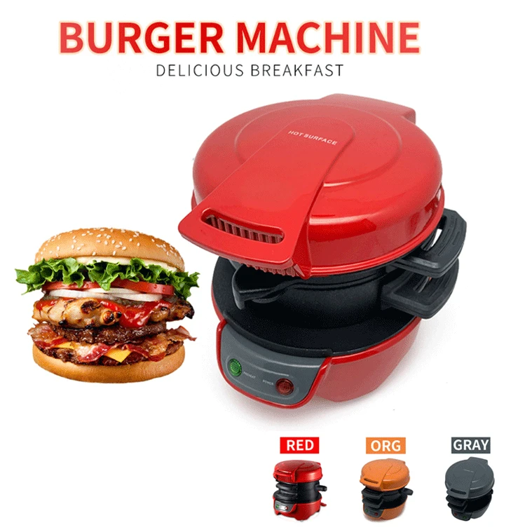 Household Breakfast Machine Hamburg Sandwich Maker With Egg Cooker Ring Machine Bread Sandwich Waffle