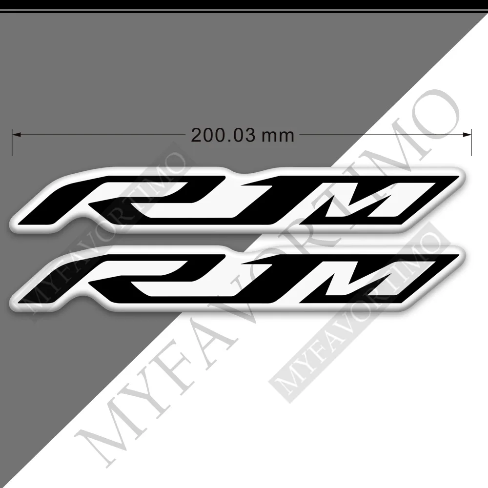 Emblem Badge Logo Tank Pad For YAMAHA YZF R1M YZFR1M Stickers Decal Protector Motorcycle Fairing Fender Windshield Handguard