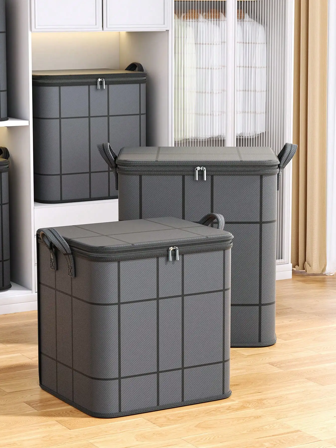 Big Capacity Storage Bag Quilt Clothes Moisture Dust Proof Proof Organizer Duvet Blanket Sorting Bags Luggage Bag 4
