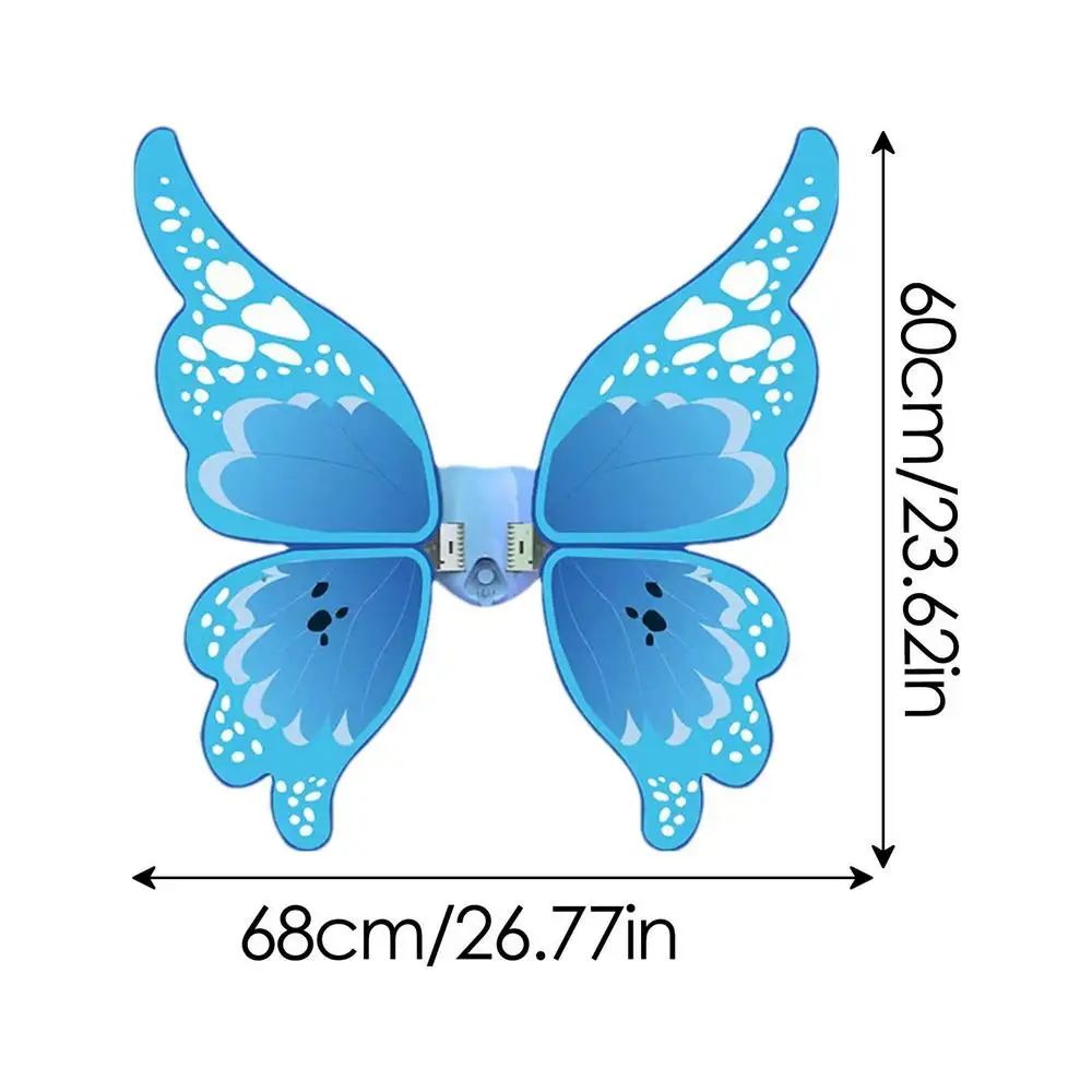 thumbnail image 2 of JUST FOR PARTY Butterfly Dress Up Wings For Kids - Luminous/Glow In The Dark Effect, Lightweight Costume Wings 2 of 9