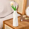 Imitation Ceramic Flower Vase Nordic Style PE Flower Container Floral Vase Concise Decor Vases For Dried Flowers Home Decor 1