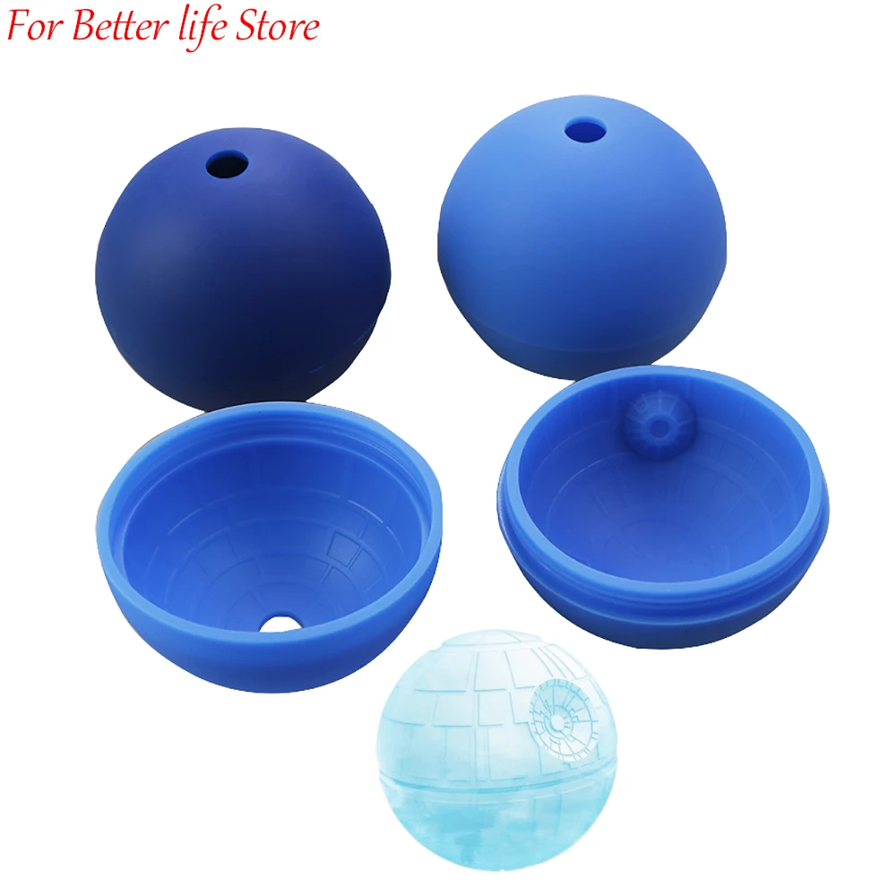 

1PC Bulb Ice Hockey Ice Cube Mold Food Grade Silicone Ice Cube Tray Round Ice Cube Mold Whisky Ice Cube Household Ball Ice Maker